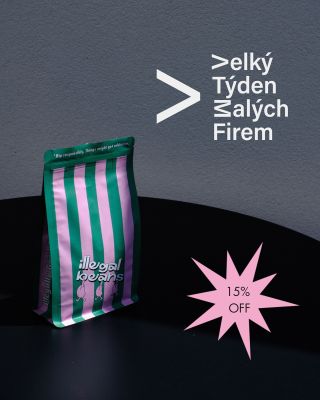 Ilegálně výhodný týden startuje právě teď. 🙌🏼 Zapojili jsme se do projektu @velkytydenmalychfirem, který podporuje malé...